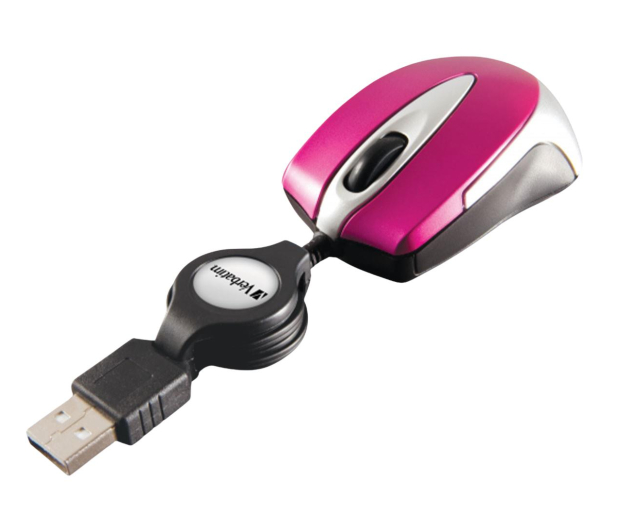 VERBATIM Travel różowa USB 49021 - 1193953 - zdjęcie 3
